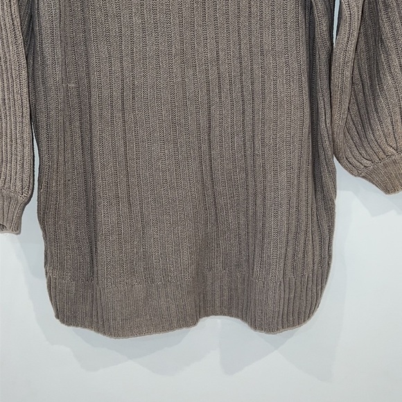 URBAN Outfitters Gray Oversized Jill Turtleneck Sweater Mini Dress Size XS - Picture 9 of 15